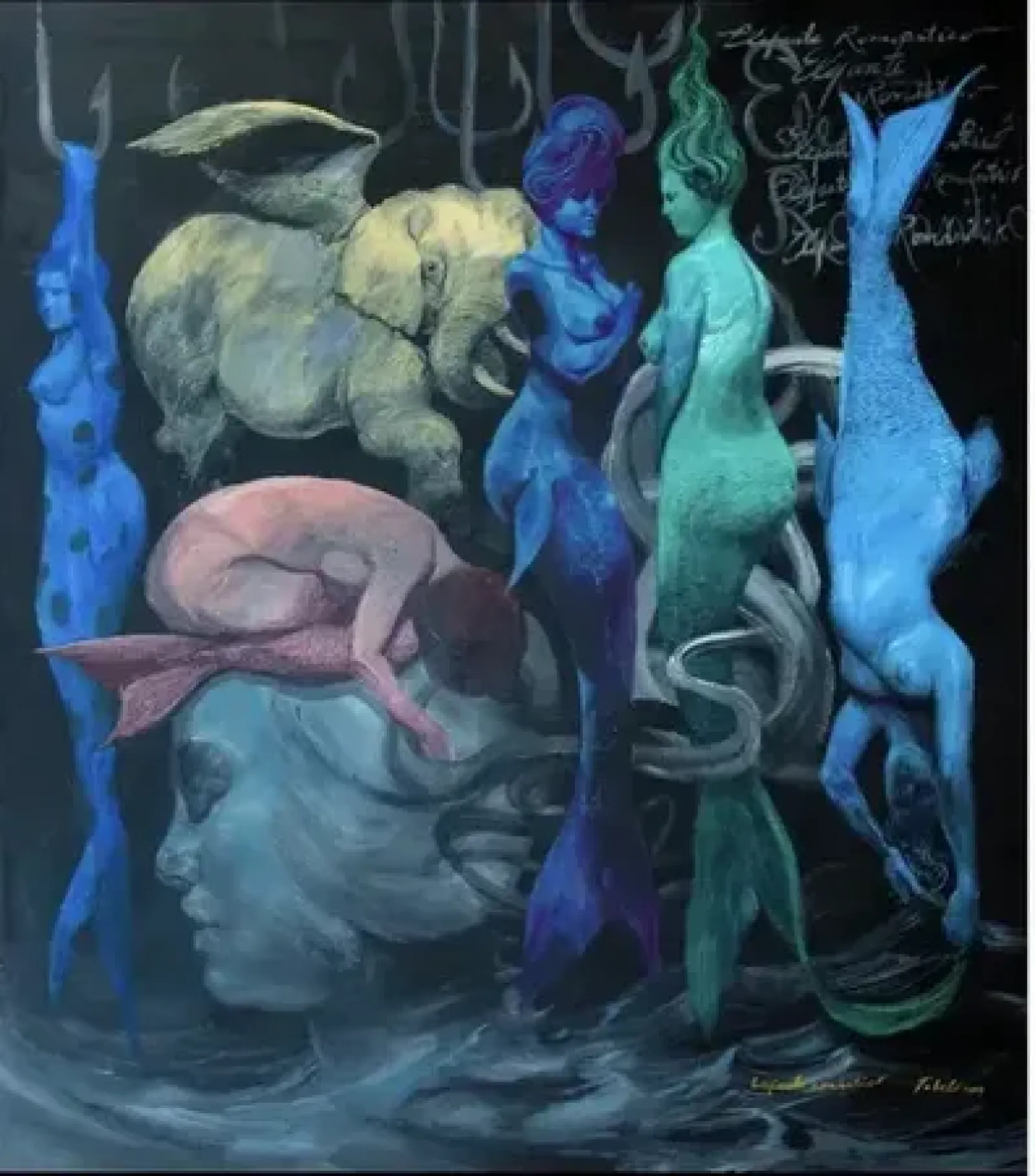Elefante Romantico de Roberto Fabelo